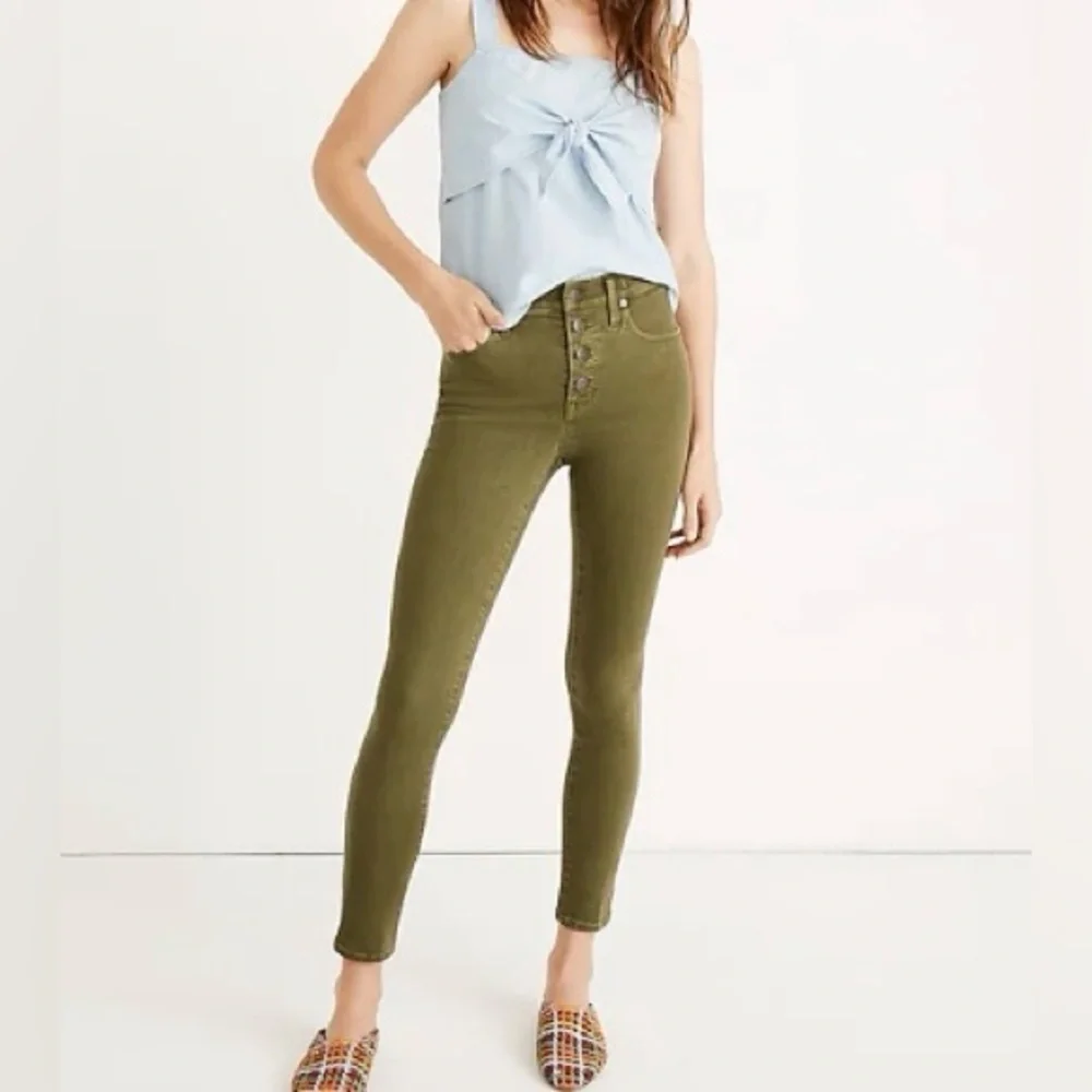 Madewell 9” Mid-Rise Skinny Crop Jeans